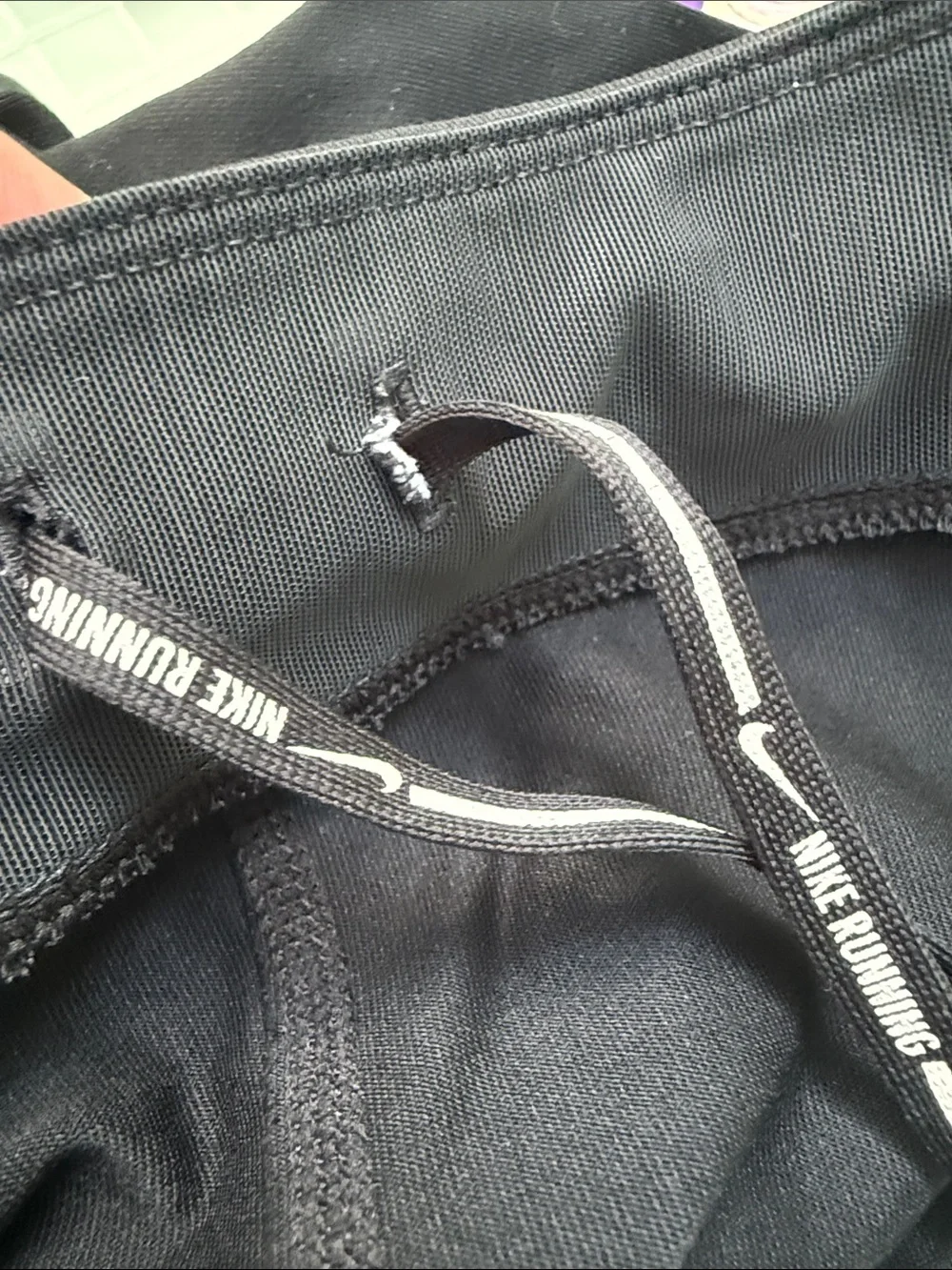 Nike Black Training Joggers with Drawcord